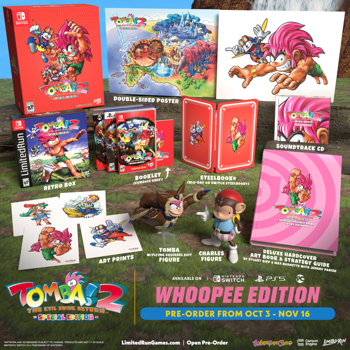 Tomba! 2: The Evil Swine Return Special Edition Whoopee Edition (Switch, PS5, PC)