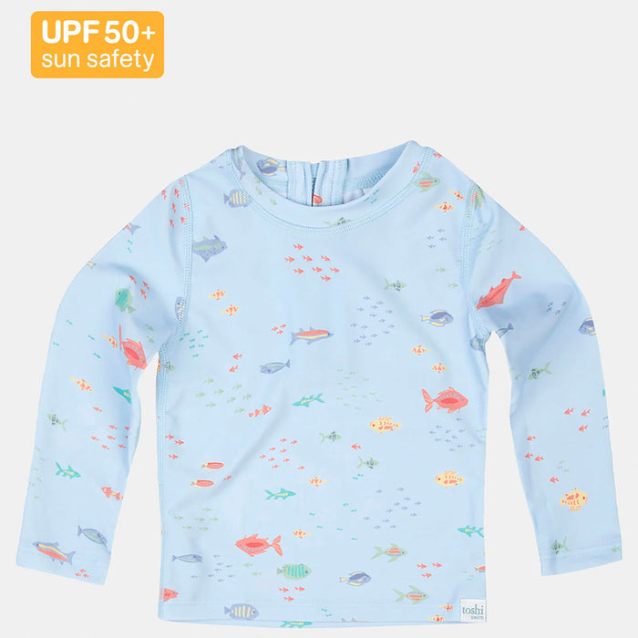 Toshi Swim Baby Rashie L/S Classic - Reef
