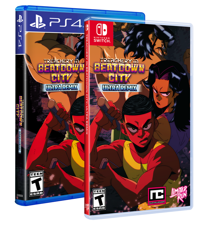 Treachery in Beatdown City: Ultra Remix Standard Edition (Switch, PS4)