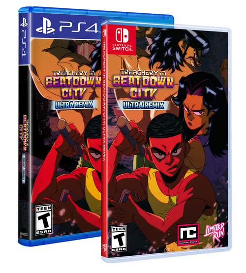 Treachery in Beatdown City: Ultra Remix Standard Edition (Switch, PS4)