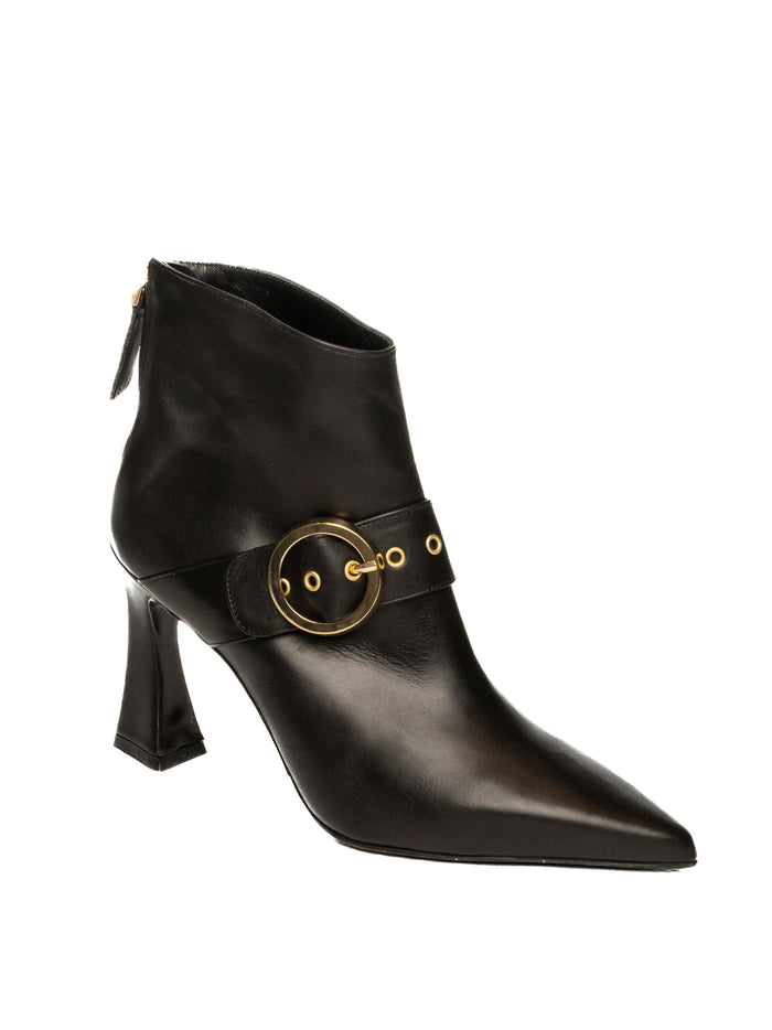 ALBANO Tronchetto pelle nero 2921 VIT-NERO