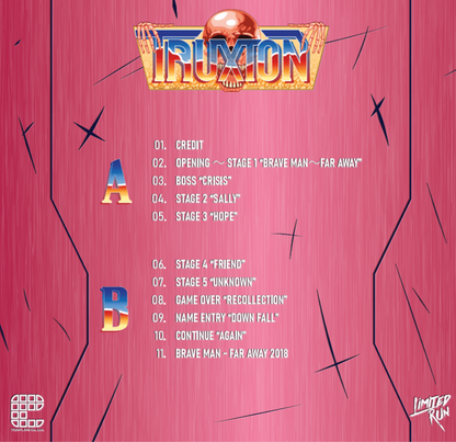 Truxton Soundtrack Vinyl