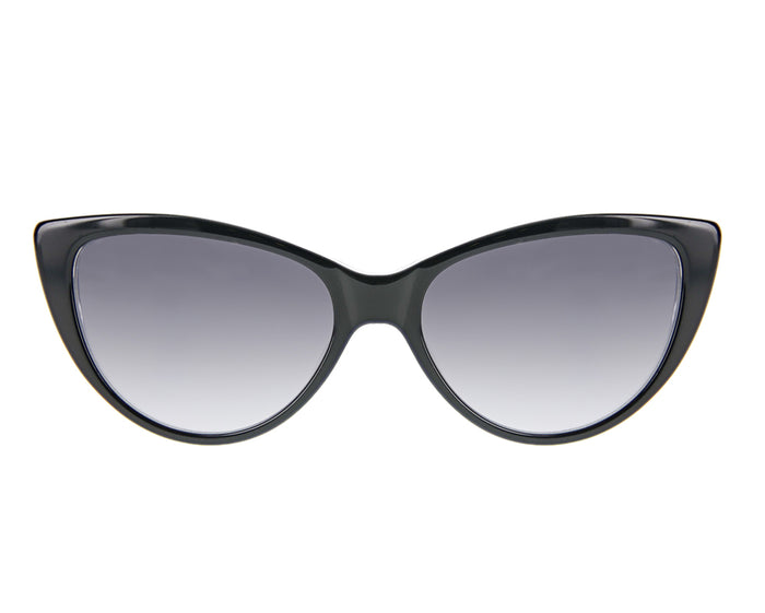 Ultra Lux - Black + Bone / Gradient Smoke Lenses