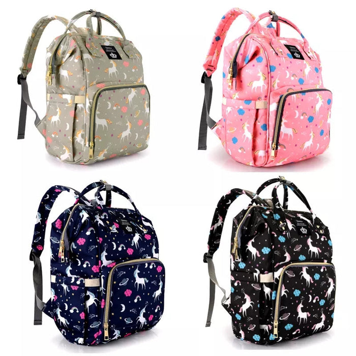 Unicorn Full Features Diaper Backpack