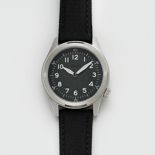 Vario A11-S Solar Quartz Field Watch black