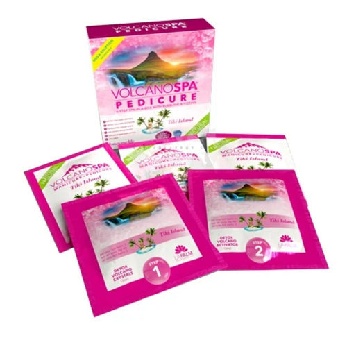 Volcano Pedicure Spa 6 Steps - Honeysuckle Tiki Island