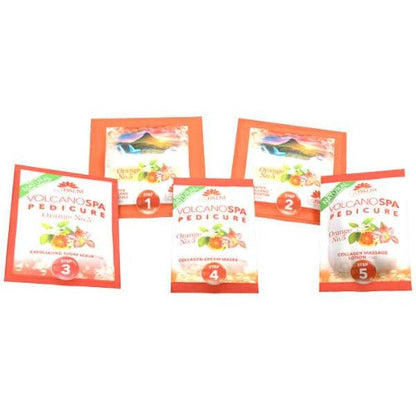 Volcano Pedicure Spa 6 Steps  Orange No.5