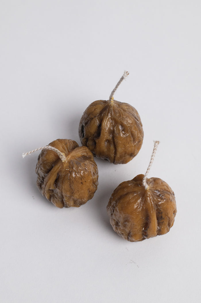 Walnut Candles 3pk