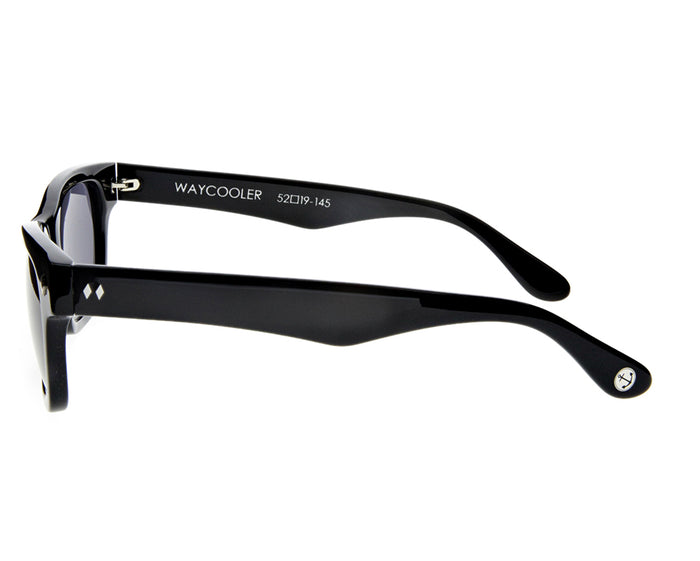 Waycooler Black / Smoke Lenses Side