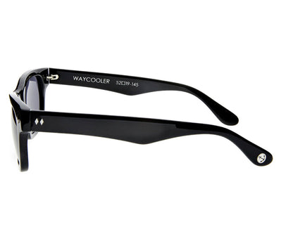 Waycooler Black / Smoke Lenses Side