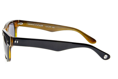 Waycooler Black + Honey Tortoise / Polarized Lenses