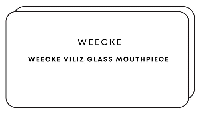 Weecke Viliz Glass Mouthpiece | One Colour-Image 1