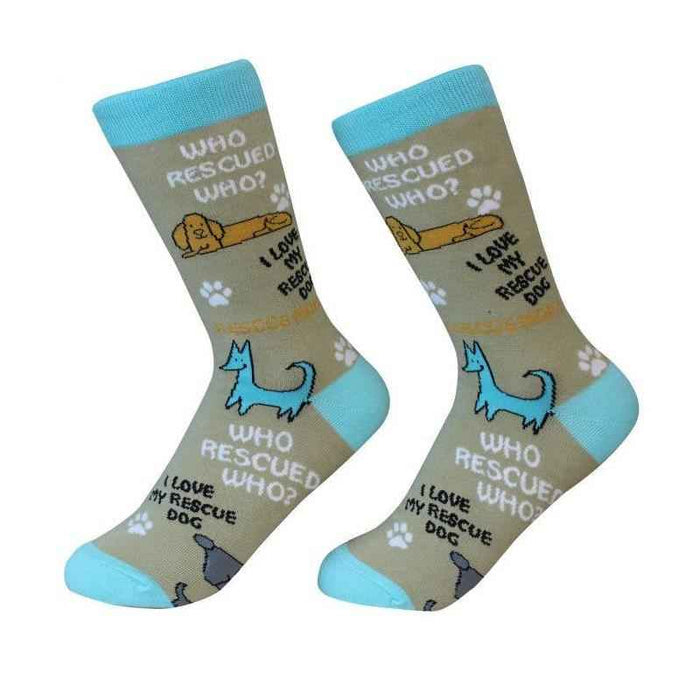 Who Rescued Who Socks