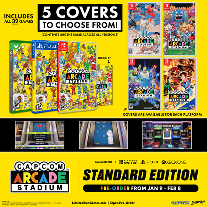 Xbox Limited Run #51: Capcom Arcade Stadium Vol 1