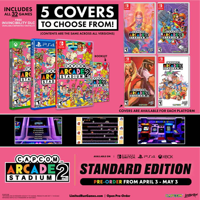 Xbox Limited Run #65: Capcom Arcade Stadium Vol. 2