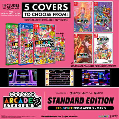 Xbox Limited Run #65: Capcom Arcade Stadium Vol. 2