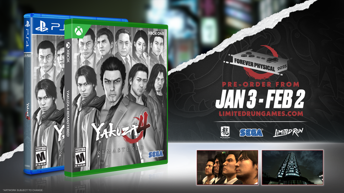 Yakuza 4 Remastered Standard Edition (PS4, Xbox)
