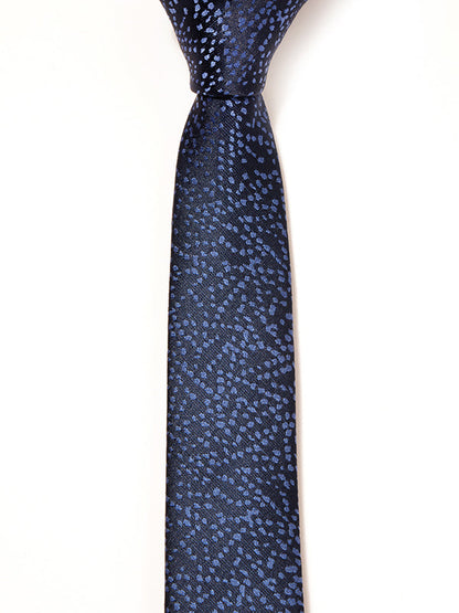 ZOD! Structure Navy Microfibre Tie